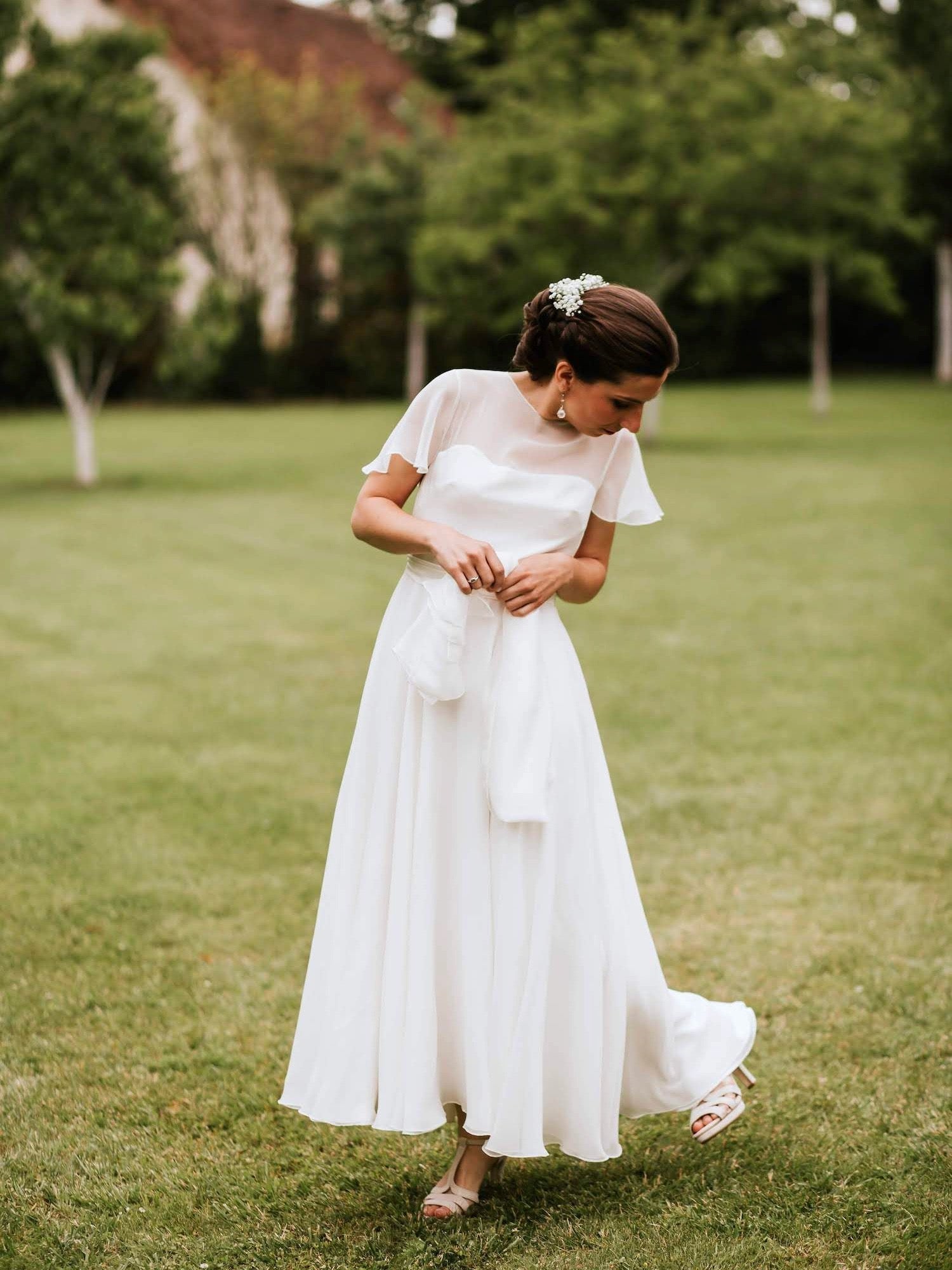 long black lace dress with train Black Lace Thin Straps Mermaid Bridal Dress Light Ivory main image 0