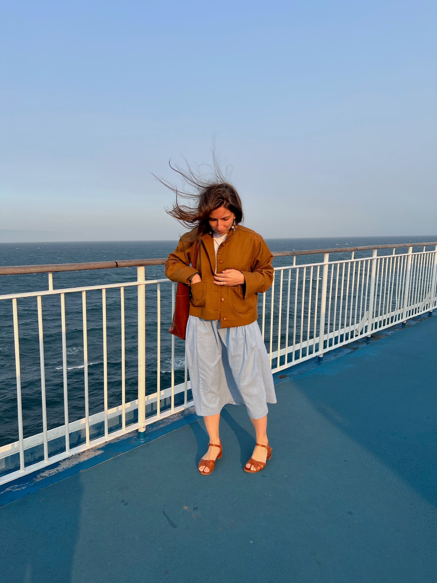 Denim chore jacket pattern - VILLERS