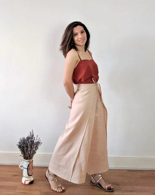 Simple and comfortable trousers pattern