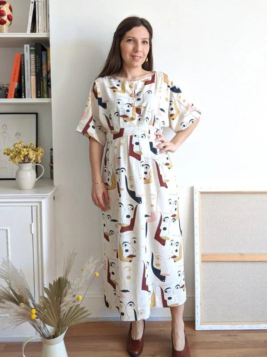 A perfect summer dress and blouse pattern