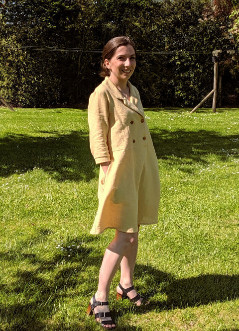My little yellow Maple dress