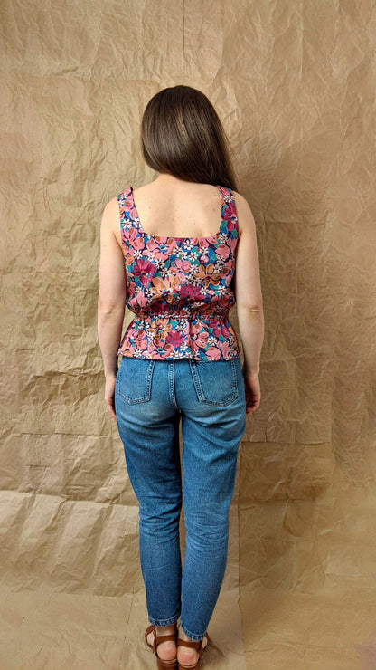 Patron de camisole / robe simple et romantique - SABLE