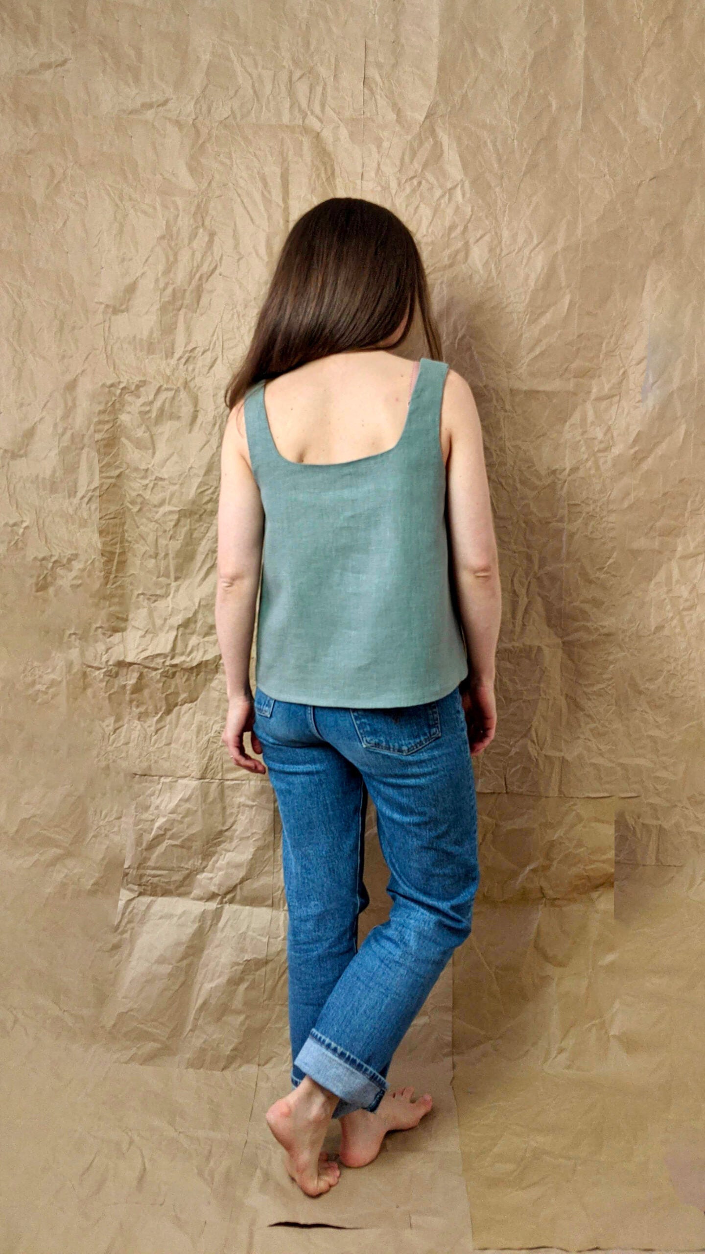Patron de camisole / robe simple et romantique - SABLE