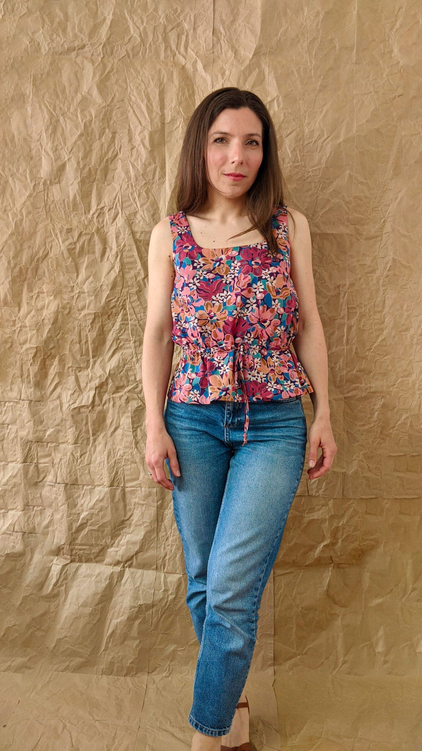 Patron de camisole / robe simple et romantique - SABLE