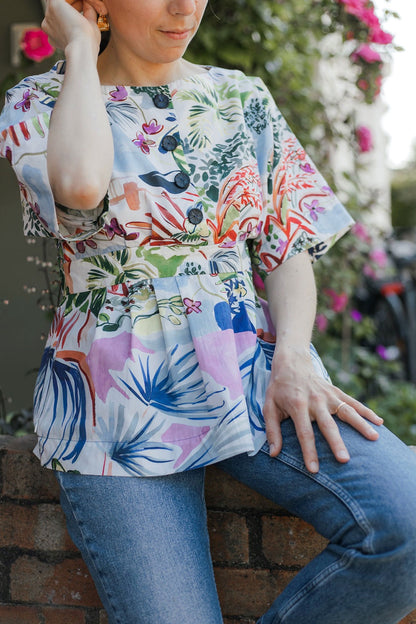 Dress and blouse pattern - COLETTE