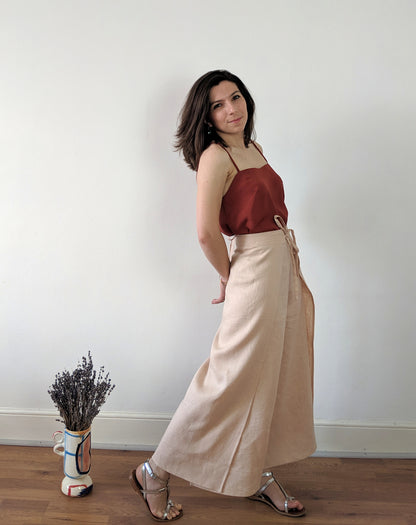 Culottes and trousers pattern - MIRAGE