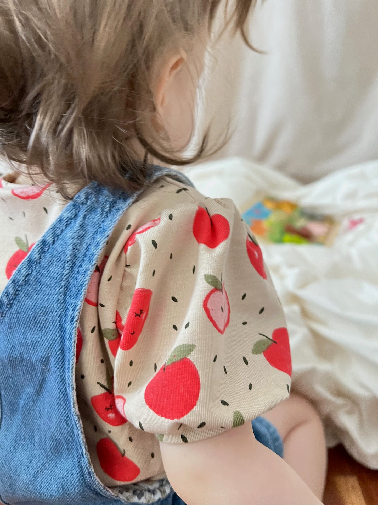 Balloon sleeve t-shirt for babies - NUAGE MINI