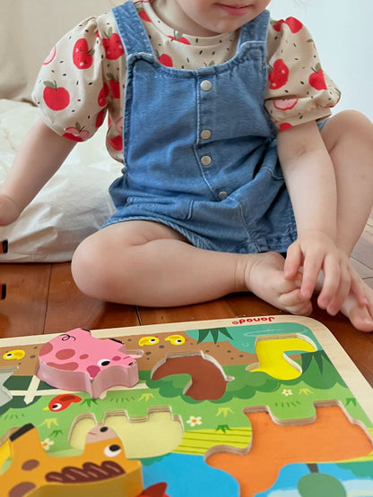 Balloon sleeve t-shirt for babies - NUAGE MINI