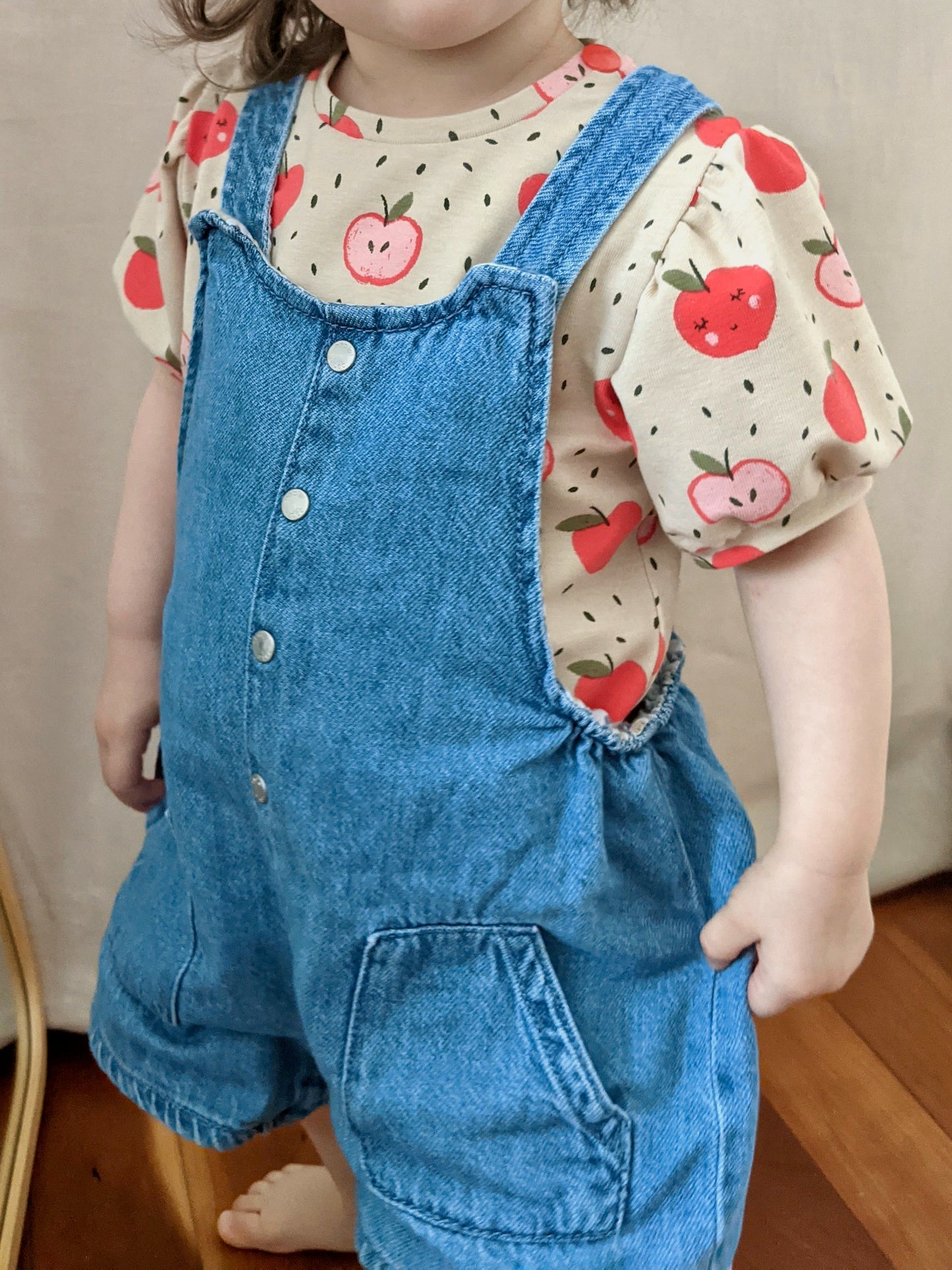 Balloon sleeve t-shirt for babies - NUAGE MINI