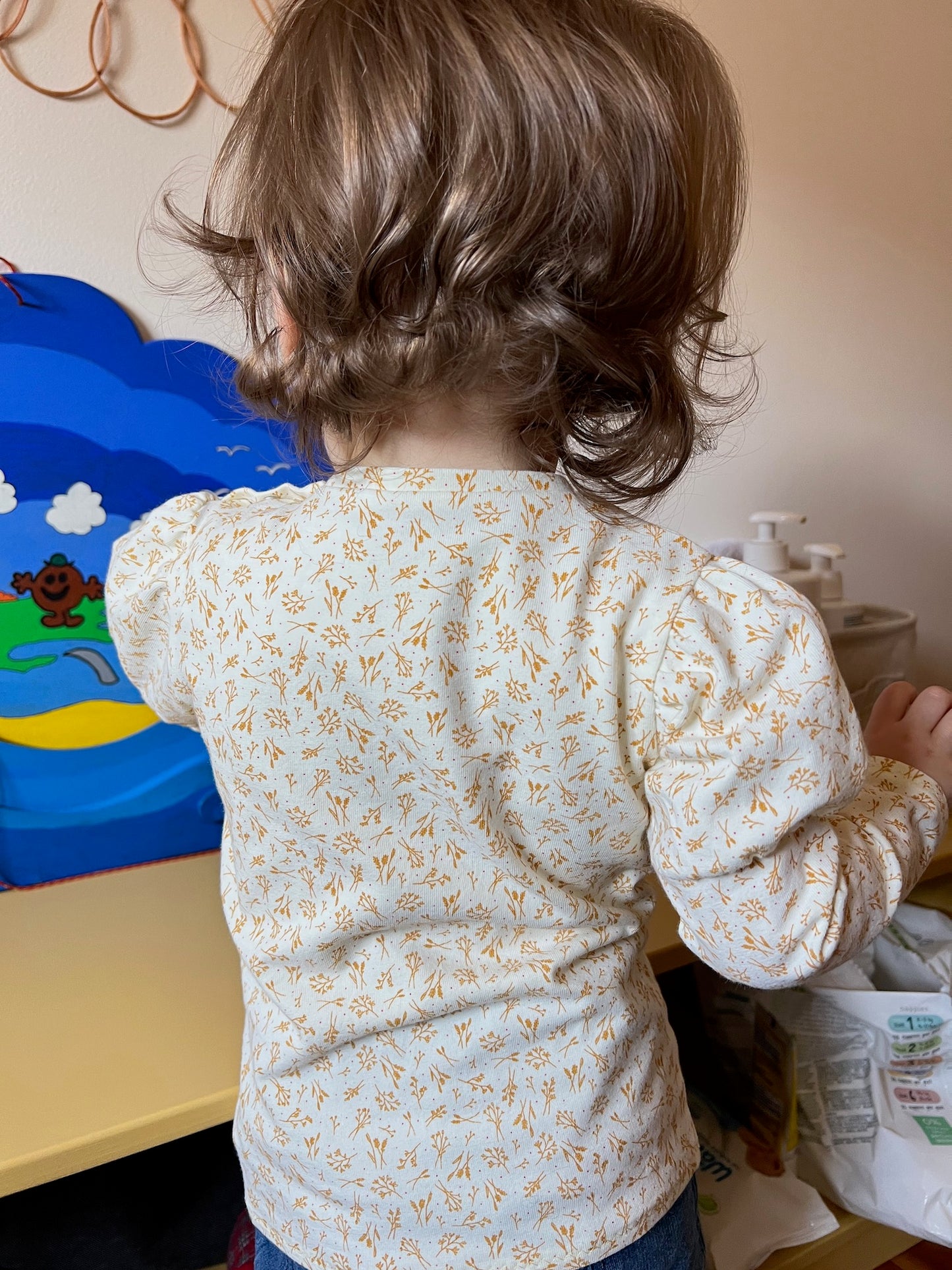 Balloon sleeve t-shirt for babies - NUAGE MINI