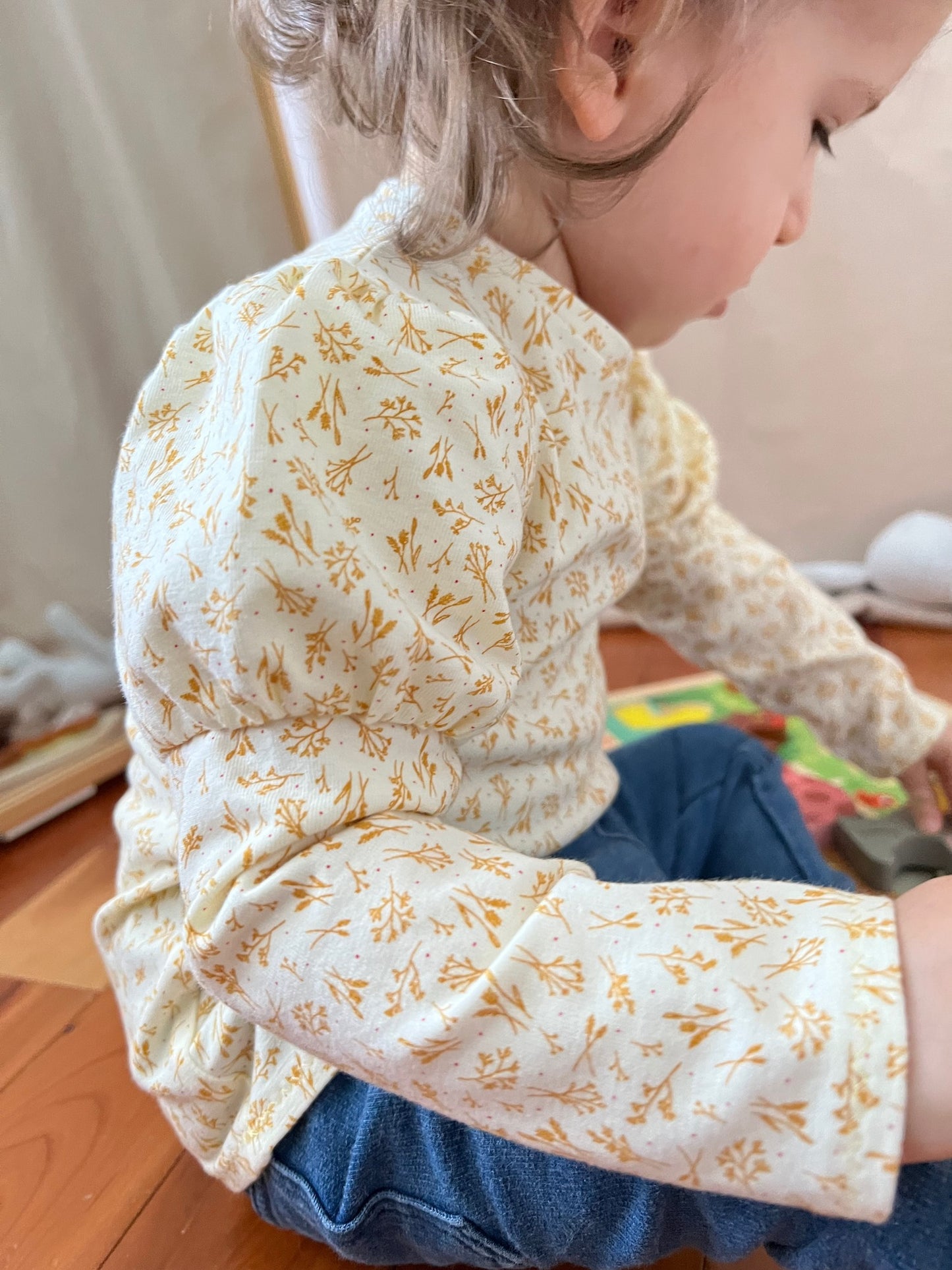 Balloon sleeve t-shirt for babies - NUAGE MINI