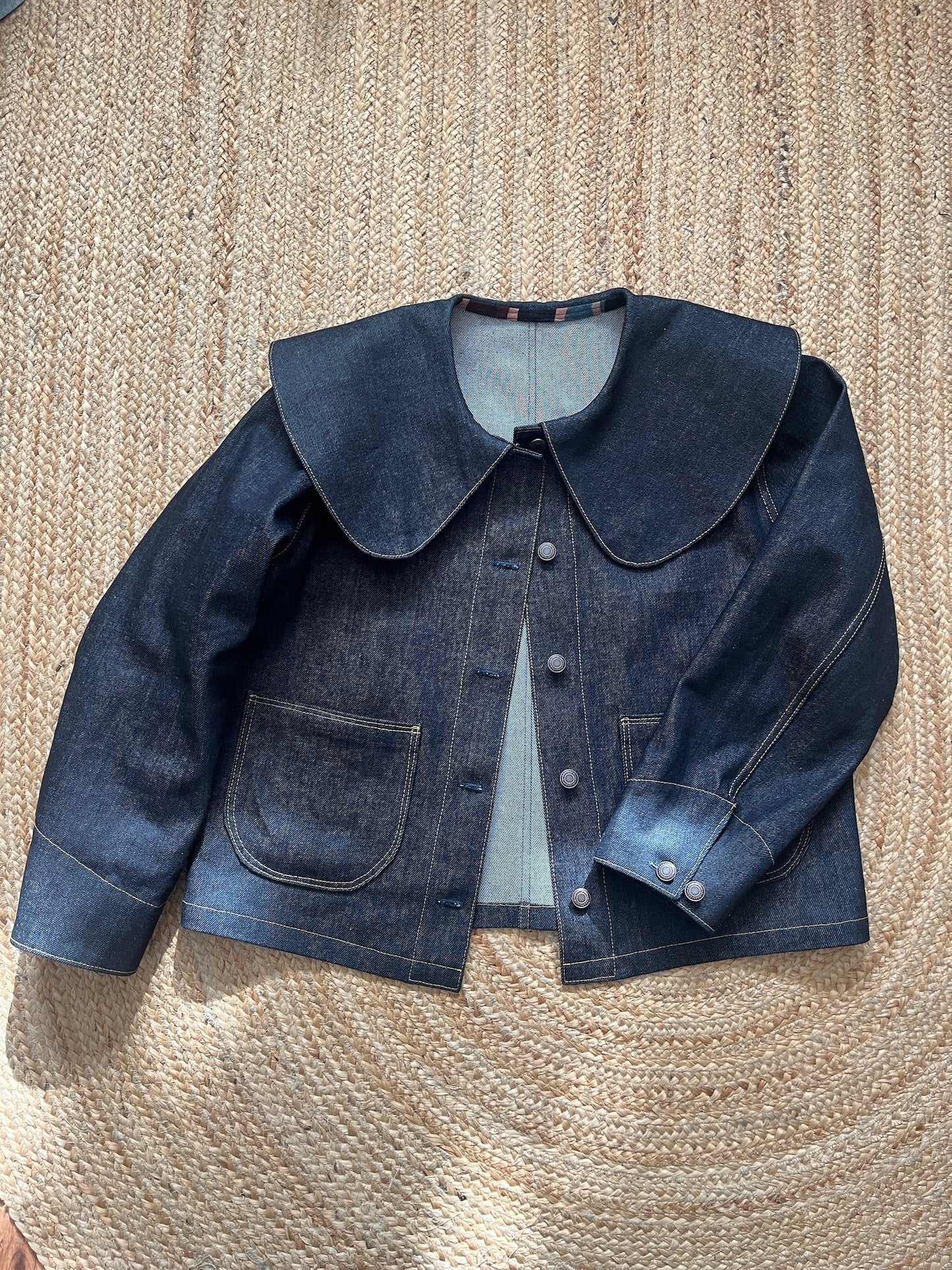 Denim chore jacket pattern - VILLERS