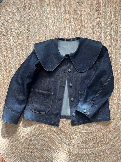 Denim chore jacket pattern - VILLERS