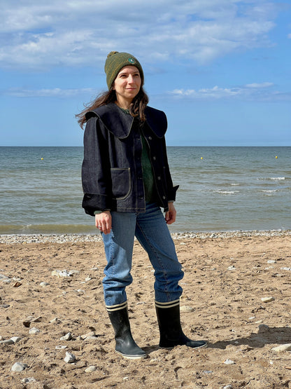 Denim chore jacket pattern - VILLERS