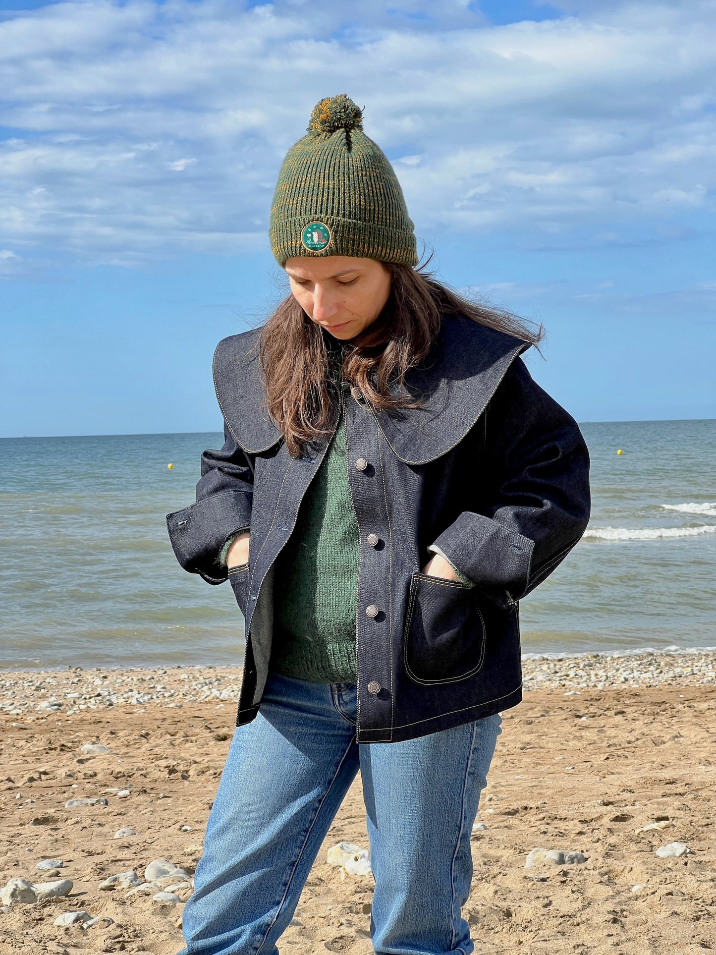 Denim chore jacket pattern - VILLERS