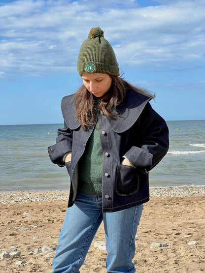 Denim chore jacket pattern - VILLERS