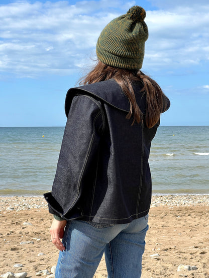 Denim chore jacket pattern - VILLERS