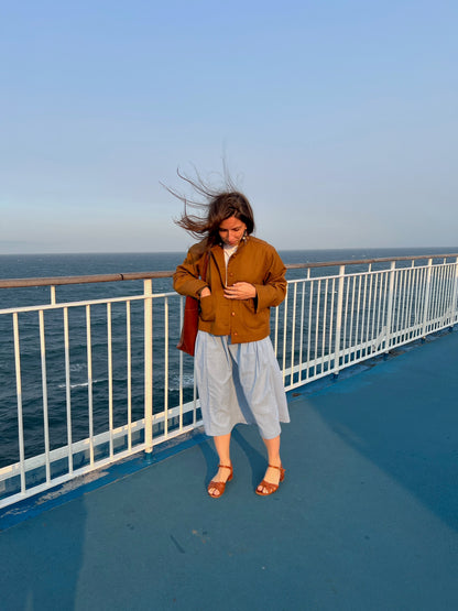 Denim chore jacket pattern - VILLERS