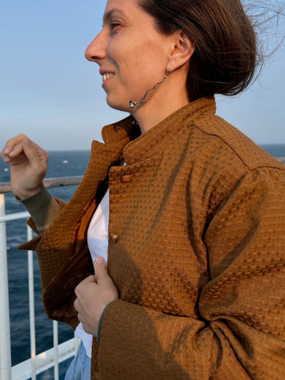 Denim chore jacket pattern - VILLERS