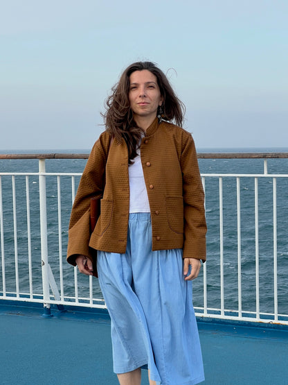 Denim chore jacket pattern - VILLERS