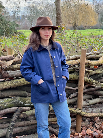 Denim chore jacket pattern - VILLERS