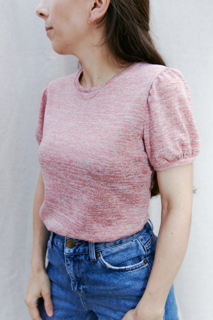 Balloon sleeve shirt - NUAGE