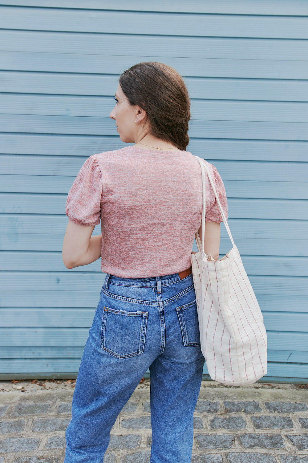 Balloon sleeve shirt - NUAGE