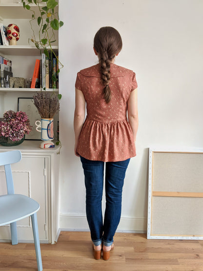 Dress and blouse pattern - PAULETTE