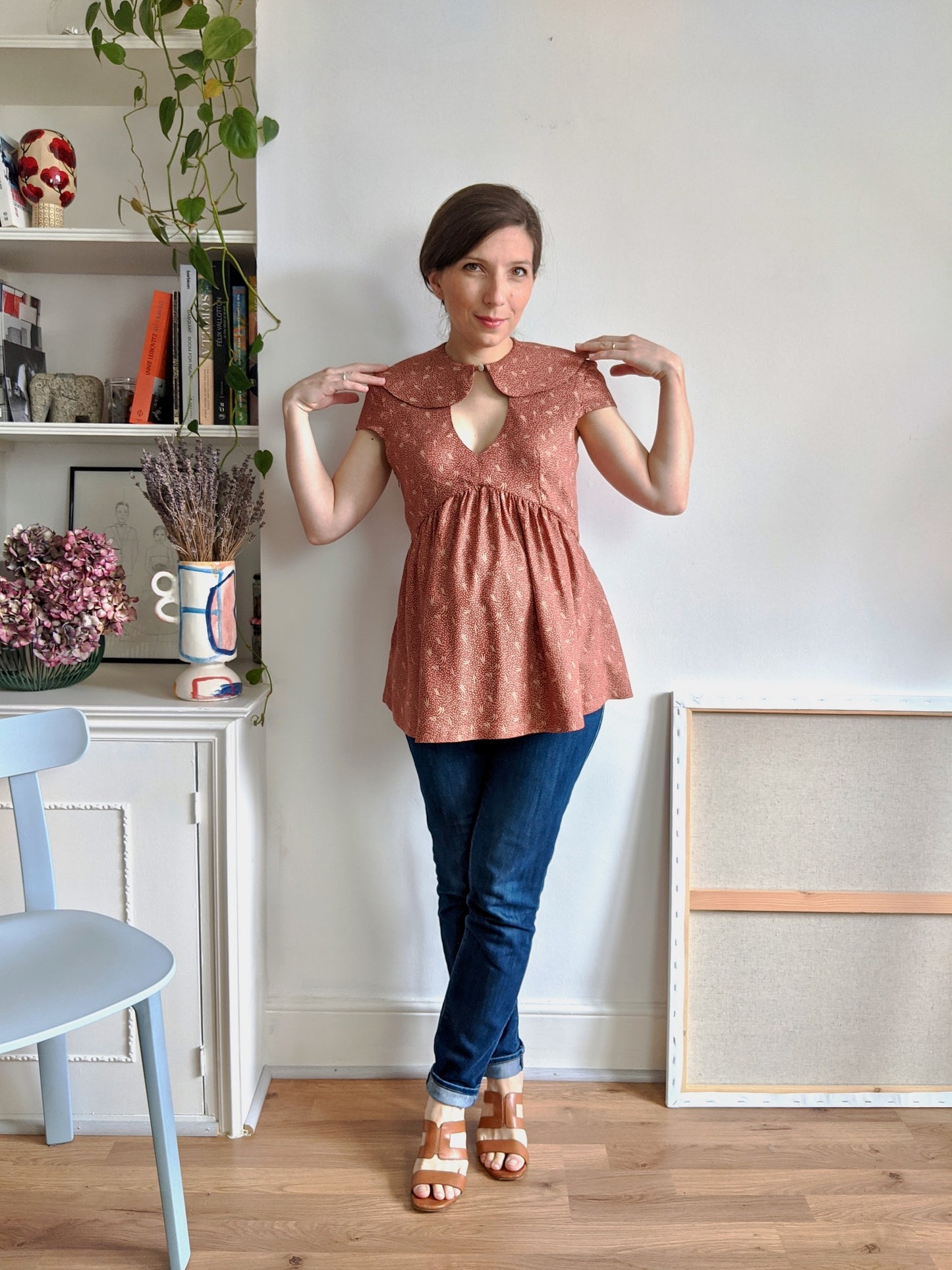 Dress and blouse pattern - PAULETTE