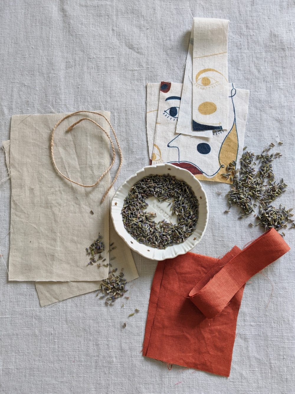 DIY Comment faire des sachets de lavande maison CAMIMADE