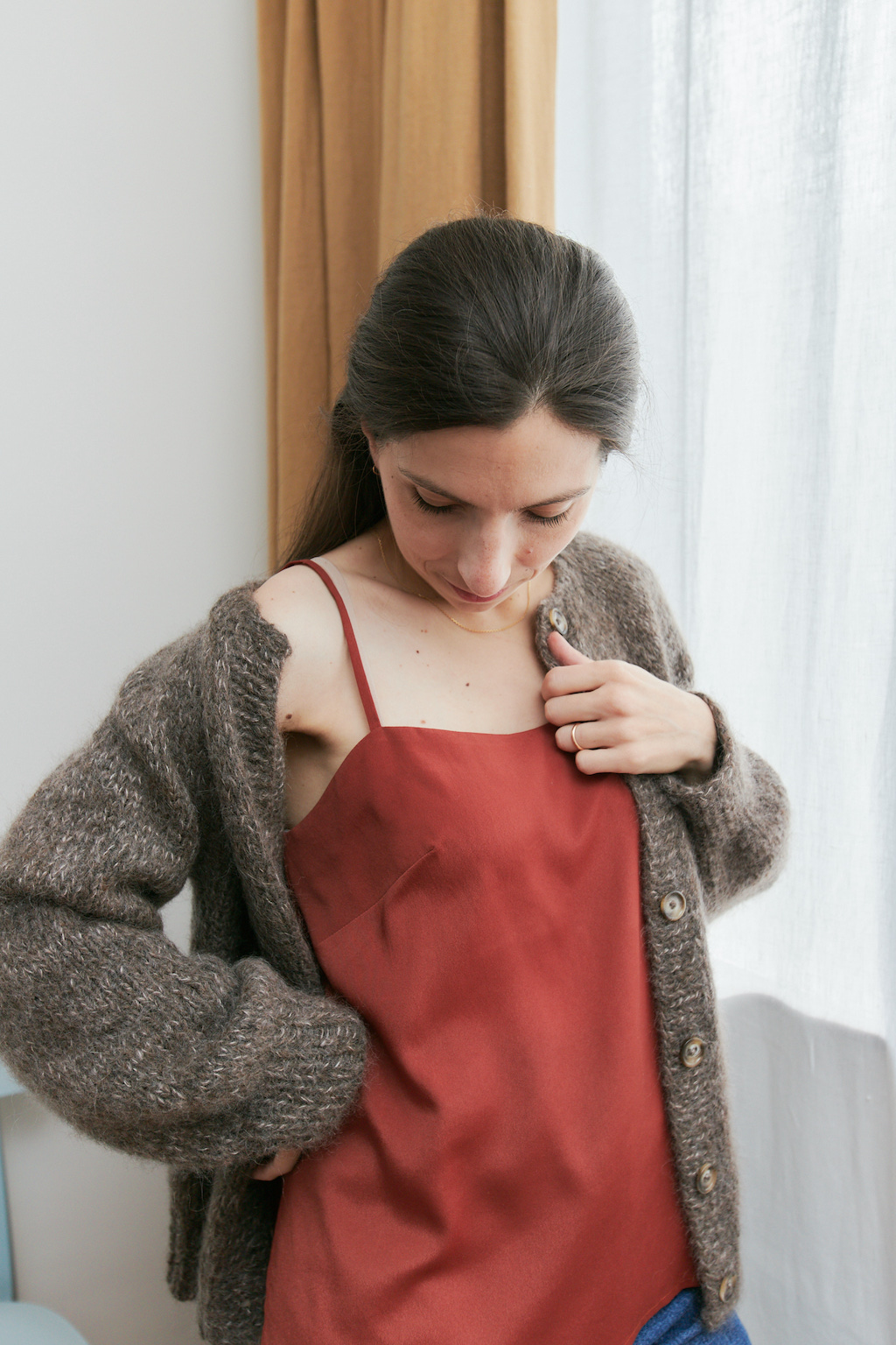 Simple and romantic camisole / dress pattern - SABLE - CAMIMADE