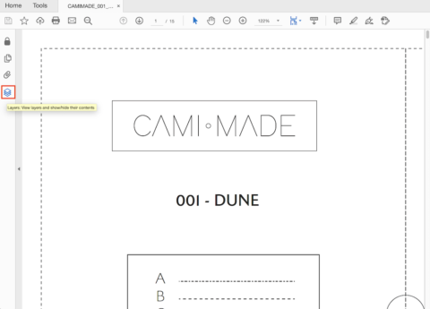 How to print and use PDF sewing patterns? - CAMIMADE