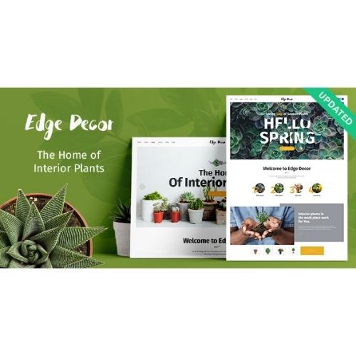 Edge Decor | A Modern Gardening & Landscaping WordPress Theme