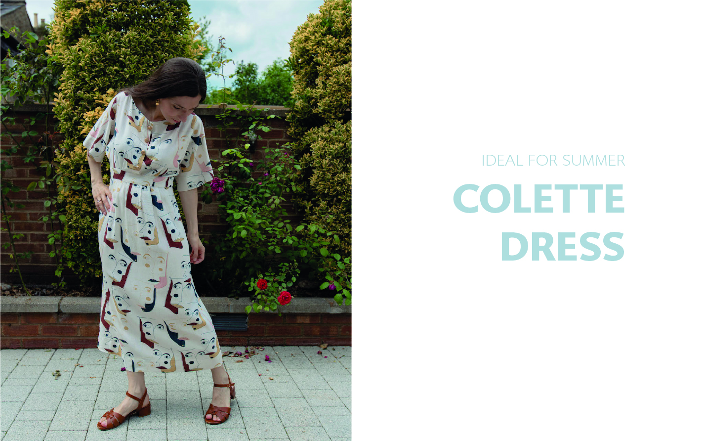 Colette dress pattern ideal for summer