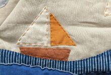 A quilted jacket for my little girl