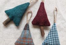 Christmas decorations DIY ideas to sew